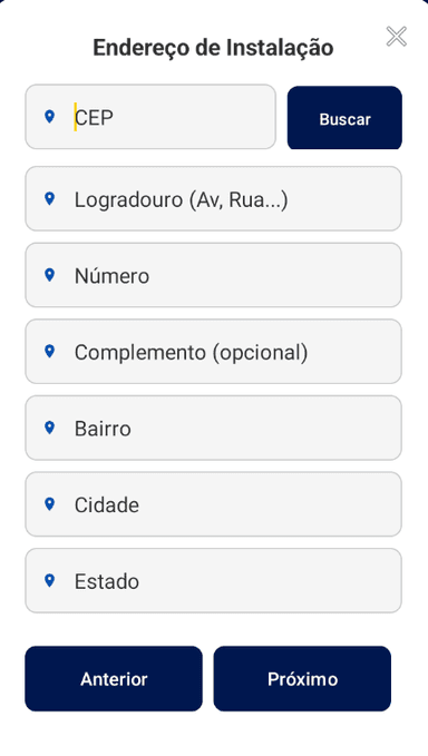 Endereço de Instalação