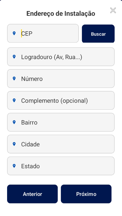 Endereço de Instalação
